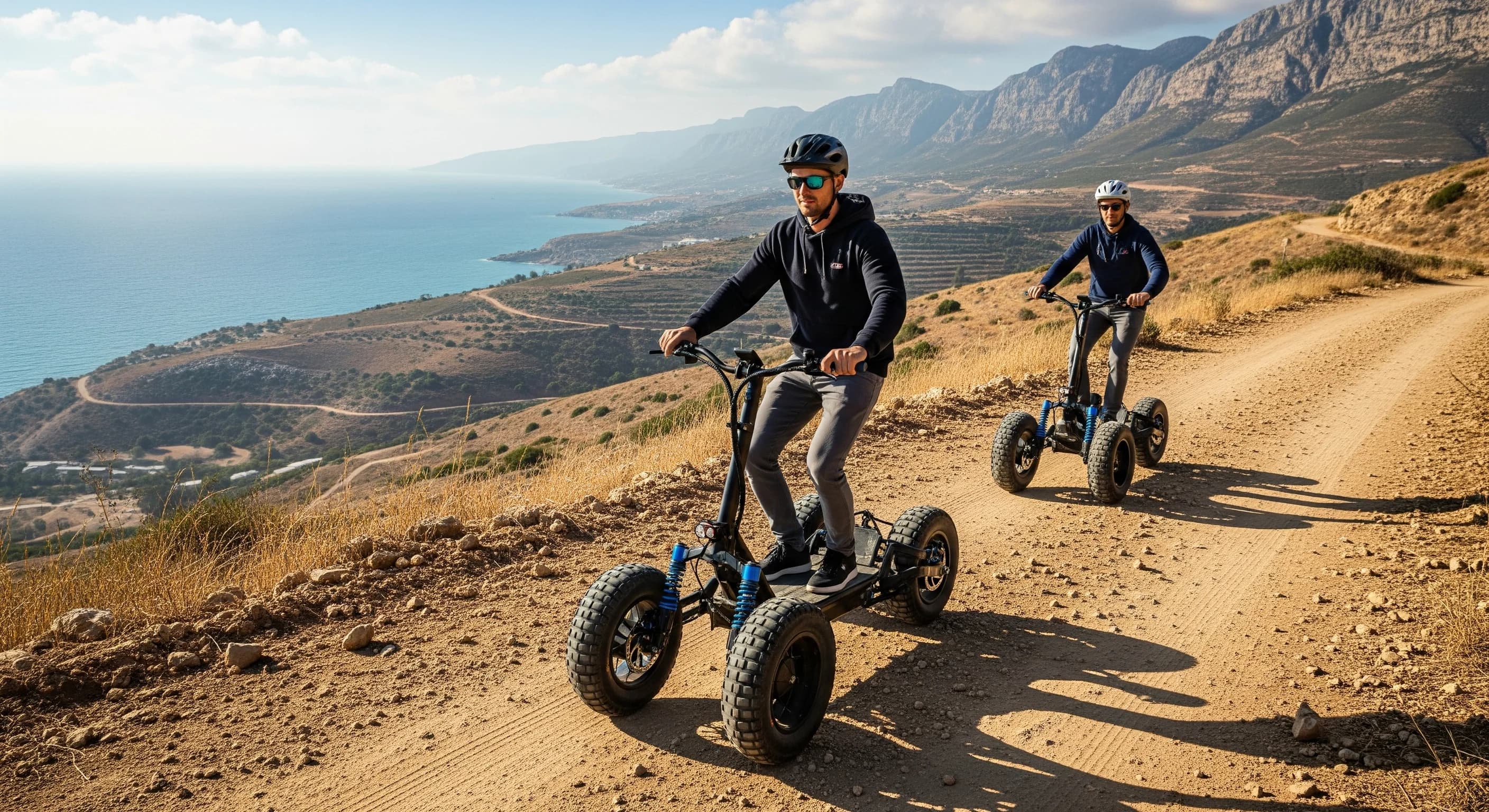 QuadBoard Adventure in Israel Desert